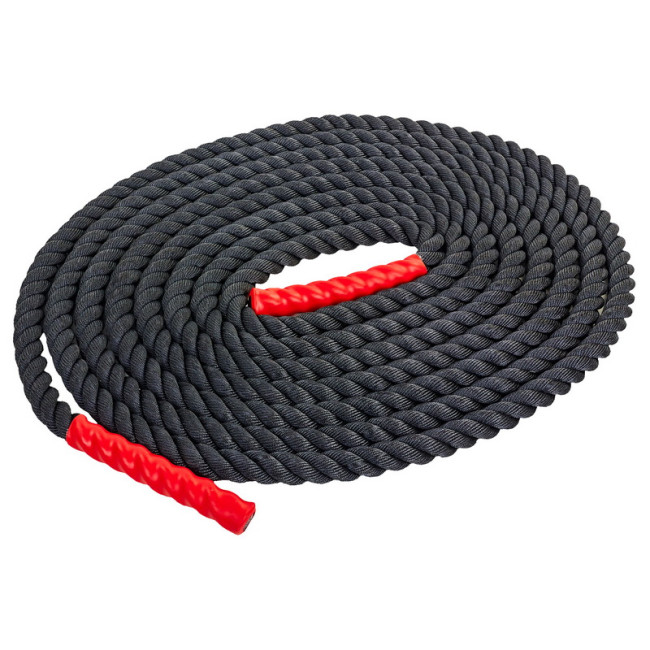 Канат для тренировок Combat Battle Rope FI-5311-6 6м черный