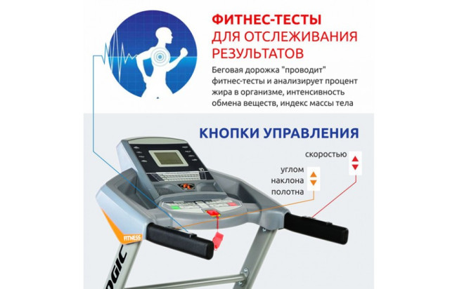 Беговая дорожка FitLogic T33 Беговая дорожка FitLogic T33