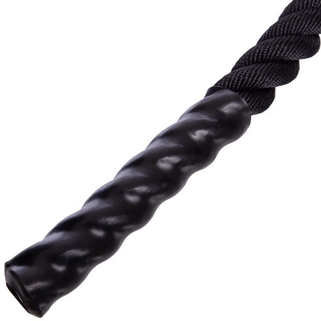 Кросфіт канат Combat Battle Rope FI-5311-9 9м чорний