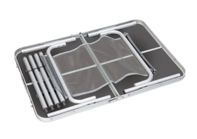 Стол Bo-Camp Case Model 90x60 cm Grey (1404393) Стол Bo-Camp Case Model 90x60 cm Grey (1404393)