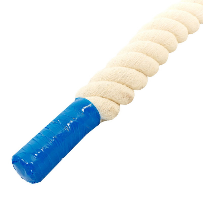 Кросфіт-канат Combat Battle Rope R-4053 10м білий Кросфіт-канат Combat Battle Rope R-4053 10м білий