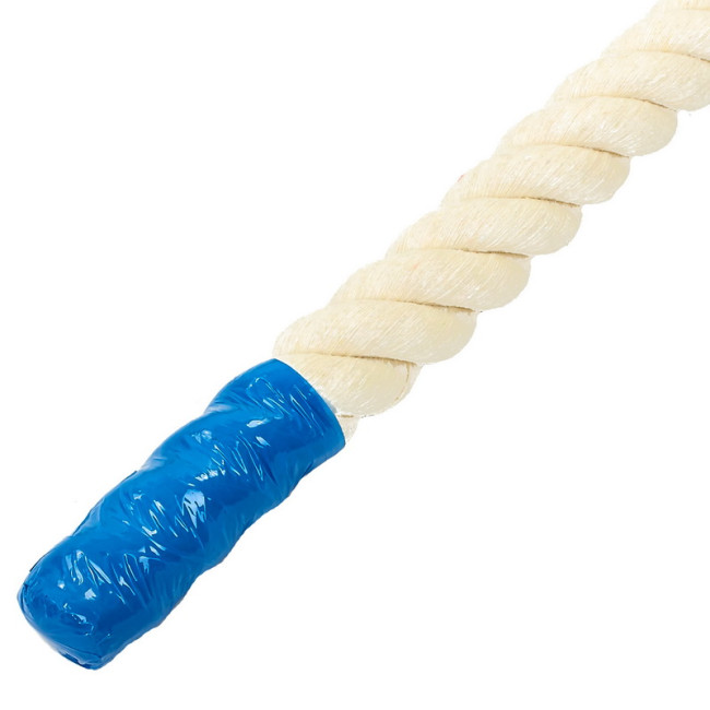 Канат для кросфіт тренувань Combat Battle Rope R-6227-12 12м білий