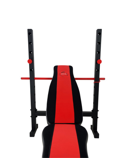 Лавка під штангу, з тренажером для ніг RN-Sport WG 1000
