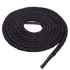 Канат для кроссфіту в захисному рукаві Battle Rope FI-5719-12 12м чорний