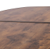 Стол Bo-Camp Woodbine Oval 150x80 cm Black/Wood look (1404230)