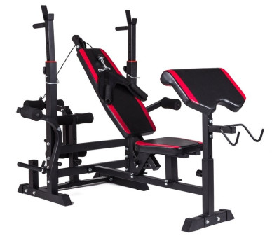 Лавка тренувальна Hop-Sport HS-1075 з партою Скотта