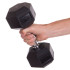 Гантелі шестигранні зі стійкою ряд 1-10 кг Rubber Hexagon Dumbbell