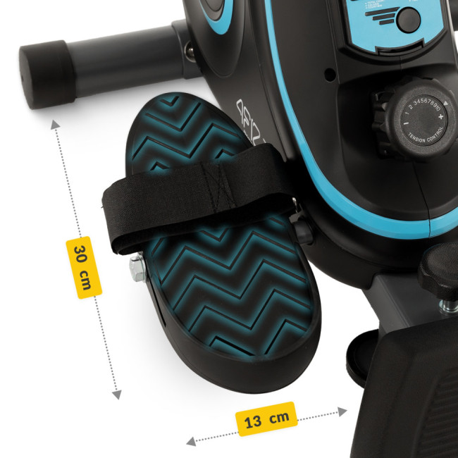 Гребний тренажер магнітний 4FIZJO Evo+ Black/Blue Гребний тренажер магнітний 4FIZJO Evo+ Black/Blue