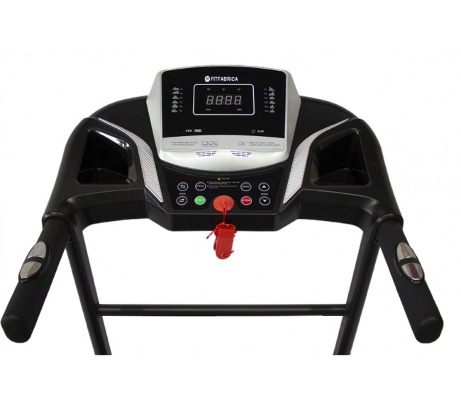 Электрическая беговая дорожка FITFABRICA EVA X1, Встроенные динамики, AUX Электрическая беговая дорожка FITFABRICA EVA X1, Встроенные динамики, AUX