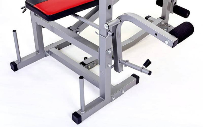 Скамья для жима Micro + 4 грифа + 62 кг блинов RN-Sport