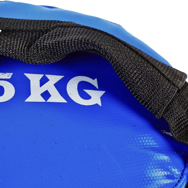 Мішок для кросфіту FI-5050A-15 Power Bag 15кг чорний-синій Мішок для кросфіту FI-5050A-15 Power Bag 15кг чорний-синій