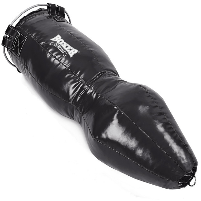 Мешок боксерский BOXER, силуэт кожа, 120см 1023-01 (черный)
