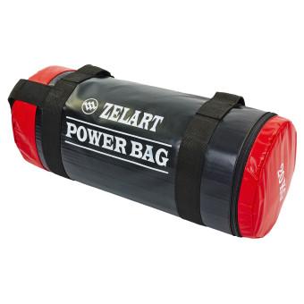 Мешок для кроссфита и фитнеса FI-5050A-20 Power Bag 20кг черный-красный Мешок для кроссфита и фитнеса FI-5050A-20 Power Bag 20кг черный-красный