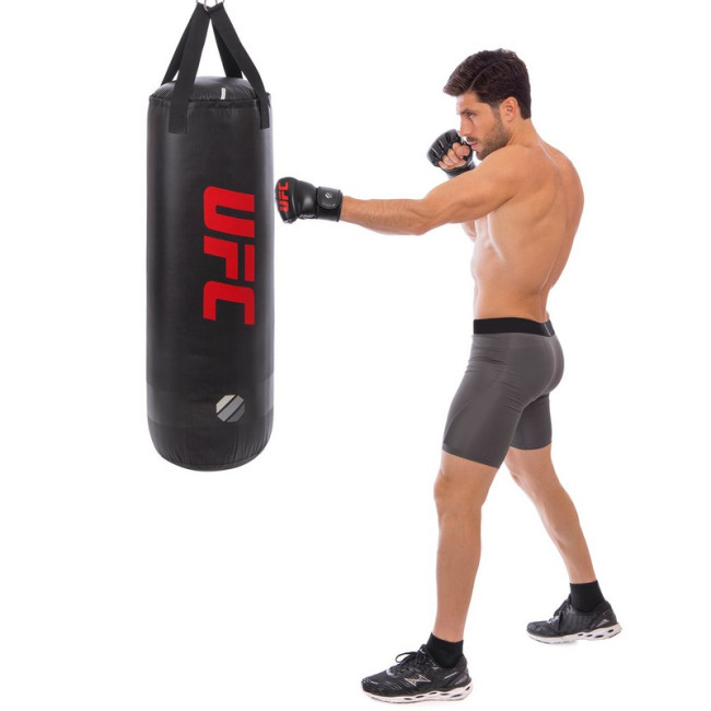 Мешок боксерский Цилиндр PVC h-102см UFC Standard UHK-69745 (d-33см, вес-32кг, черный)