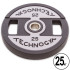 Бліни (диски) поліуретанові 2 Handle металева втулка d-51 мм TECHNOGYM TG-1837-25 25 кг чорний Бліни (диски) поліуретанові 2 Handle металева втулка d-51 мм TECHNOGYM TG-1837-25 25 кг чорний