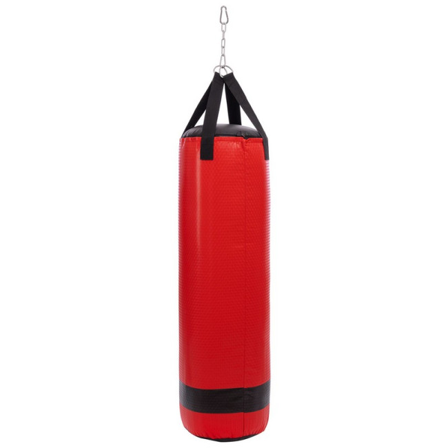 Мешок боксерский Цилиндр PVC h-117см UFC MMA UHK-69747 (d-33см, вес-36кг, красный)