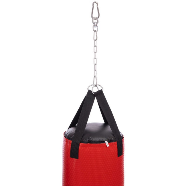 Мешок боксерский Цилиндр PVC h-117см UFC MMA UHK-69747 (d-33см, вес-36кг, красный)