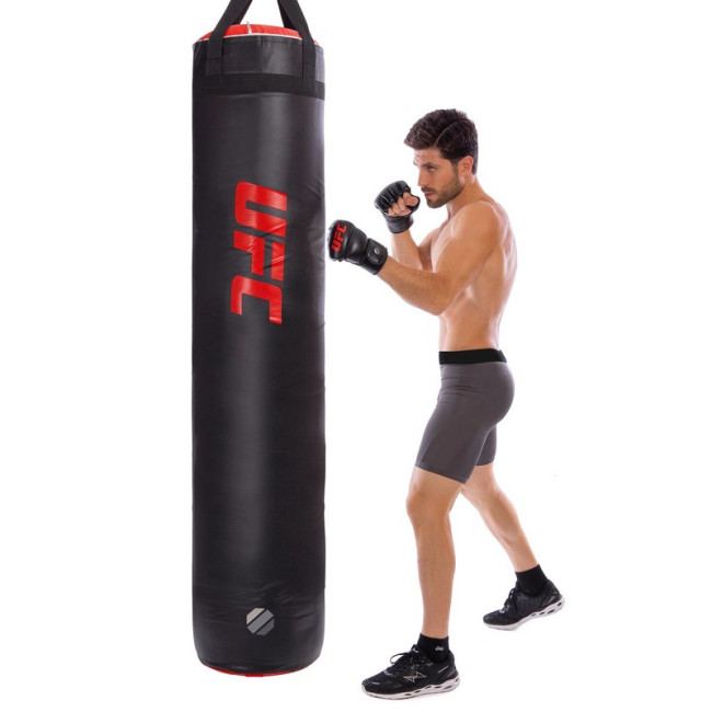 Мешок боксерский Цилиндр PVC h-183см UFC PRO Thai UHK-75090 (d-35см, вес-45кг, черный)