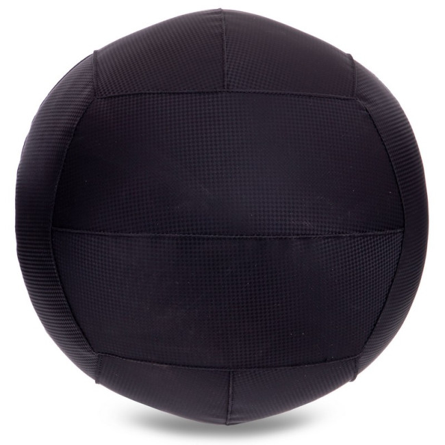 Мяч набивной для кросфита волбол WALL BALL FI-2637-5 5кг черный